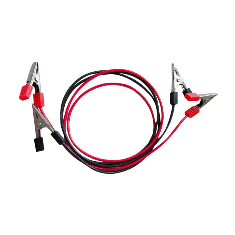 2pcs 30cm Alligator Clip Test Leads Flexible Insulated Cables for Physics Electrical Experiments - Image 1